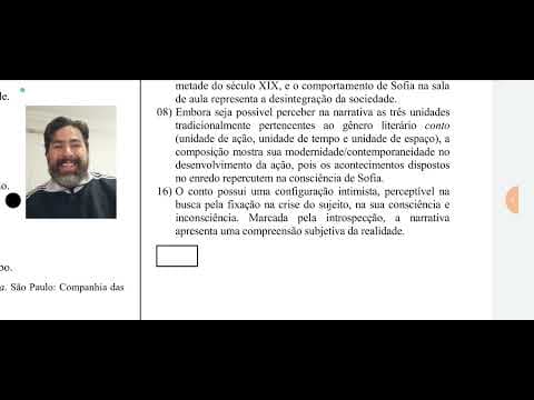 Thumbnail da aula: Resolução comentada Vestibular UEM 2023-2 - questão 09 - Os desastres de Sofia (Gabarito Literatura)