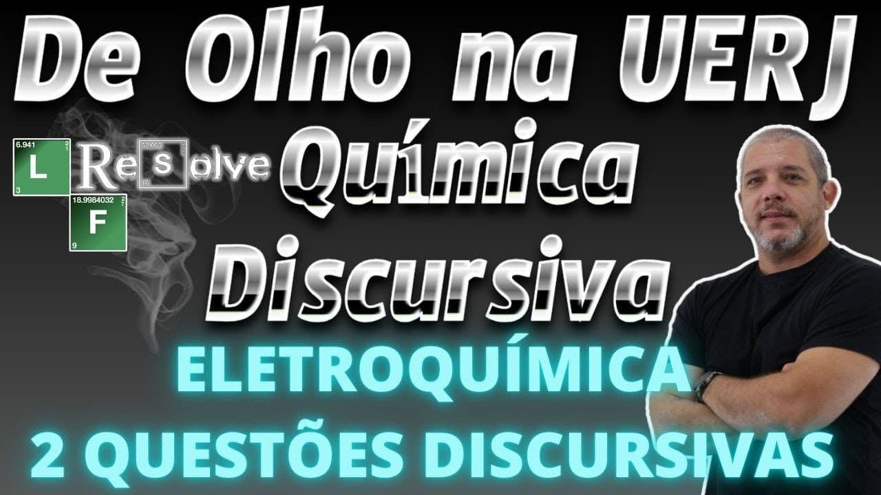 Thumbnail: UERJ Discursiva Química 2019 Em um processo industrial, a salmoura, uma solução aquosa com alta conc