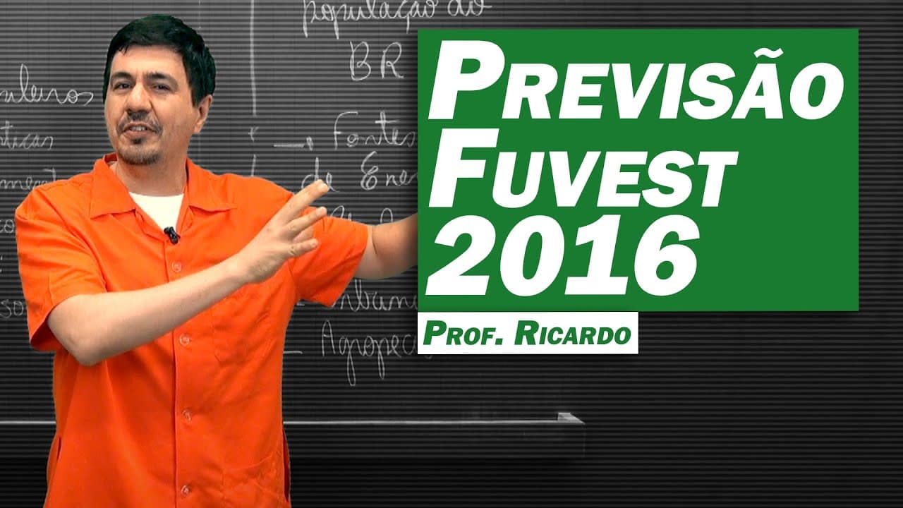 Thumbnail: Previsão Fuvest 2016 - Geografia do Brasil