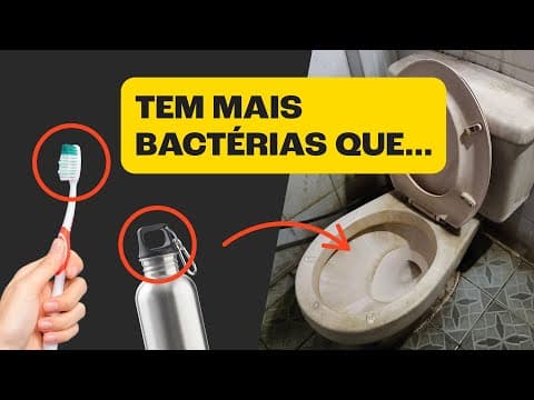 Thumbnail da aula: Existem BACTÉRIAS em Lugares que Você Nem Imagina!