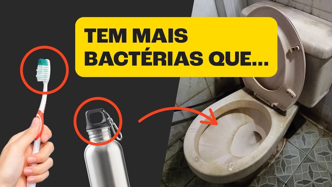 Thumbnail: Existem BACTÉRIAS em Lugares que Você Nem Imagina!