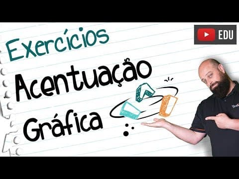 Thumbnail da aula: Exercícios de acentuação gráfica [Prof. Noslen]