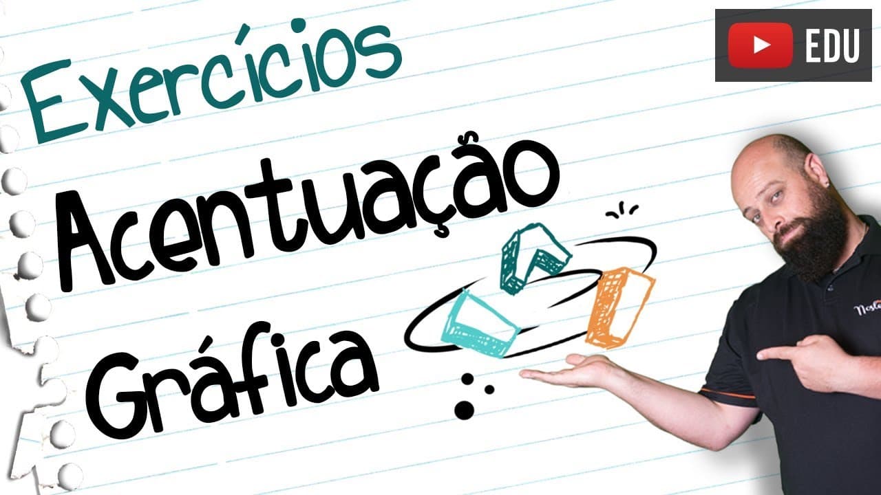 Thumbnail: Exercícios de acentuação gráfica [Prof. Noslen]