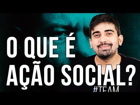 Thumbnail da aula: MAX WEBER: AÇÃO SOCIAL | Prof. Leandro Vieira