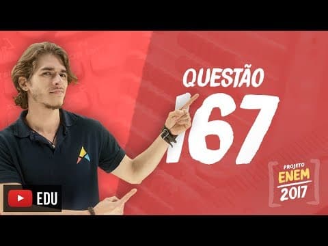 Thumbnail da aula: Enem 2016 - Matemática | Questão 167 (Caderno Rosa)