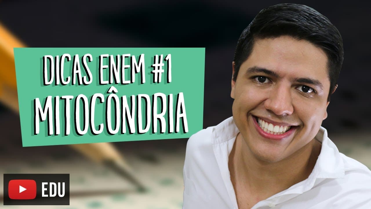 Thumbnail: MITOCÔNDRIAS - DICA ENEM BIOLOGIA #01 - Prof. Kennedy Ramos