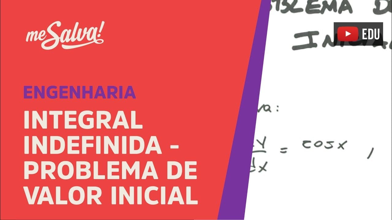Thumbnail: Me Salva! INT07 - Integral Indefinida - Problema de Valor Inicial (PVI)
