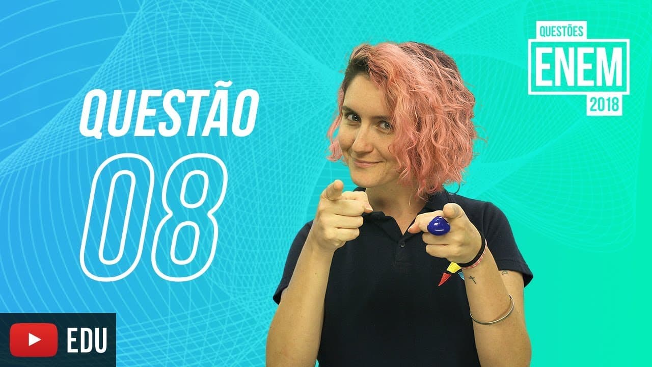 Thumbnail: ENEM 2018 | Romance de 1939 | Questão 8 (caderno amarelo)