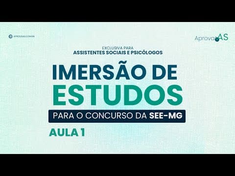 Thumbnail da aula: Concurso SEE-MG|2023 / Lei de Diretrizes e Bases da Educação Nacional e Resolução de Questões FGV📚📖