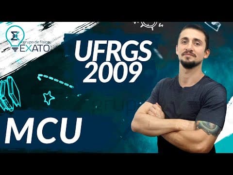 Thumbnail da aula: RESOLVIDA - (UFRGS – 2009) Uma roda de bicicleta de raio 50,0 cm roda sobre uma superfície ...