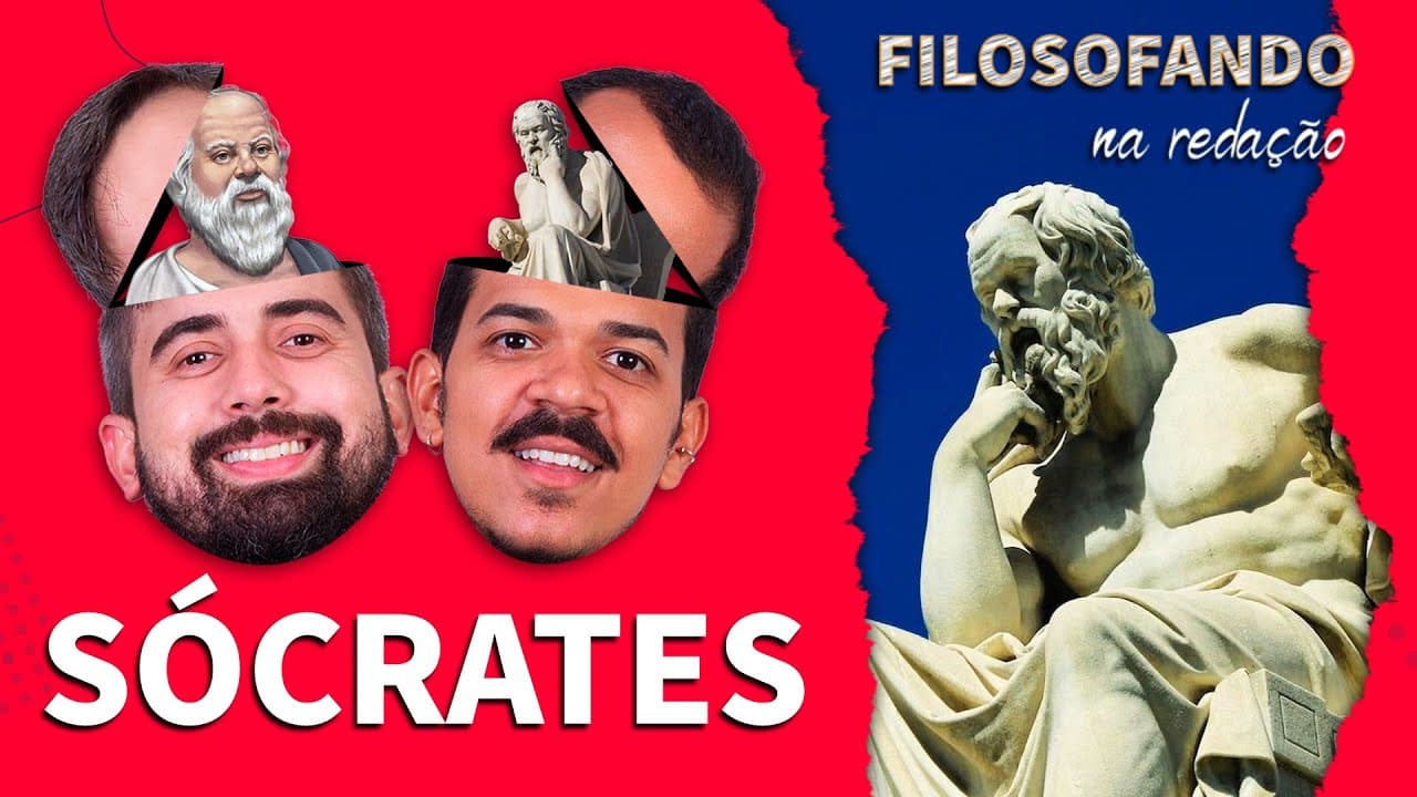 Thumbnail: FILOSOFANDO NA REDAÇÃO: Sócrates | ProEnem