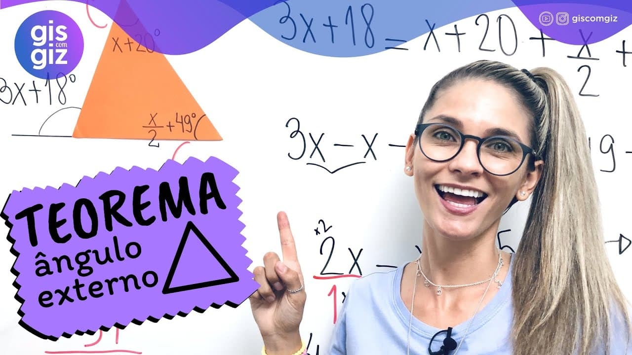 Thumbnail: ÂNGULO EXTERNO NO TRIÂNGULO