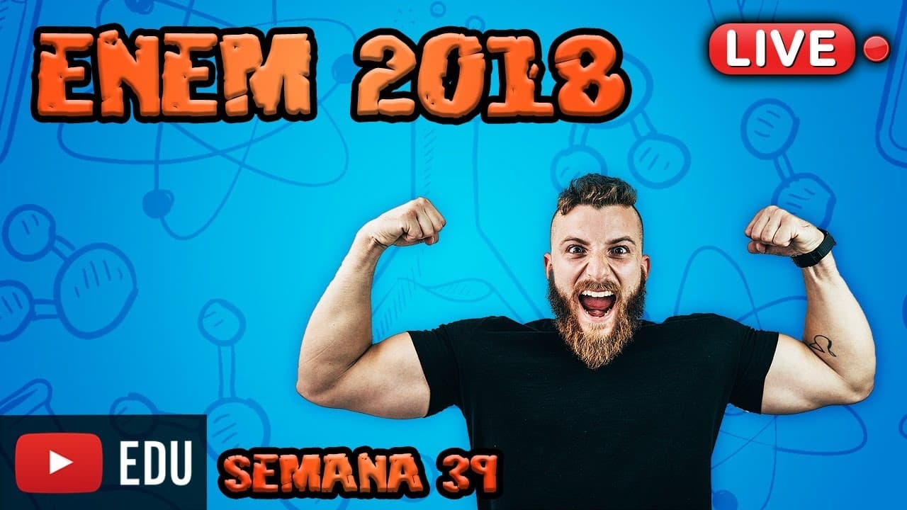 Thumbnail: LIVE - ENEM 2018 - PROVA AZUL