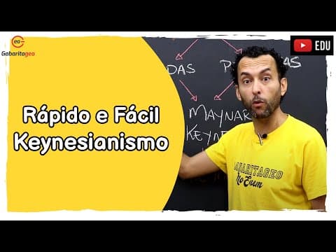Thumbnail da aula: O que é Keynesianismo? | Geografia | em 2min e 8seg