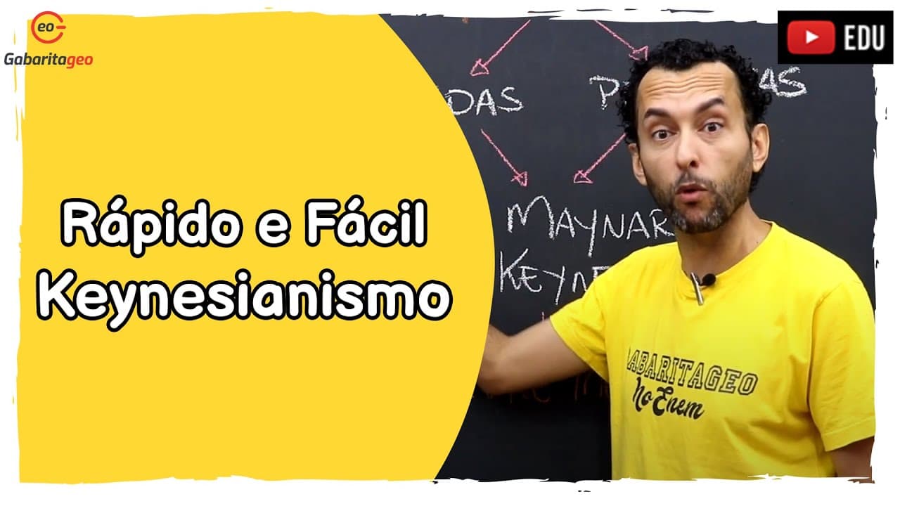 Thumbnail: O que é Keynesianismo? | Geografia | em 2min e 8seg