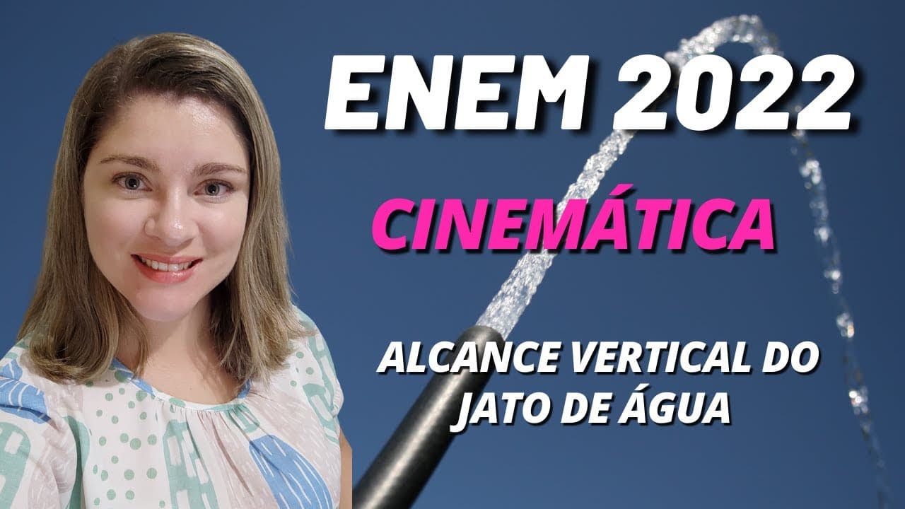 Thumbnail: Cinemática | (Enem 2022) Em um dia de calor intenso, dois colegas estão a brincar com água da