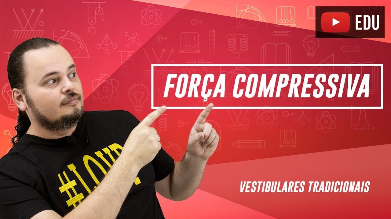 Thumbnail: Equilíbrio estático | Pressão | Força compressiva | ENEM e vestibulares
