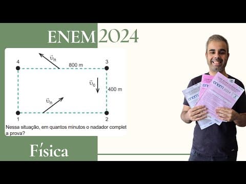 Thumbnail da aula: ENEM 2024 - Para os circuitos de maratonas aquáticas realizadas em mares calmos e próximos à praia
