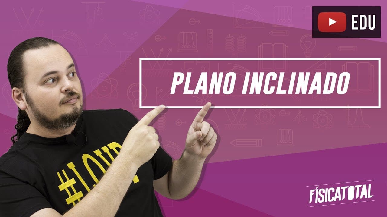 Thumbnail: Forças no plano inclinado | leis de Newton | Dinâmica | Física em Questões 033