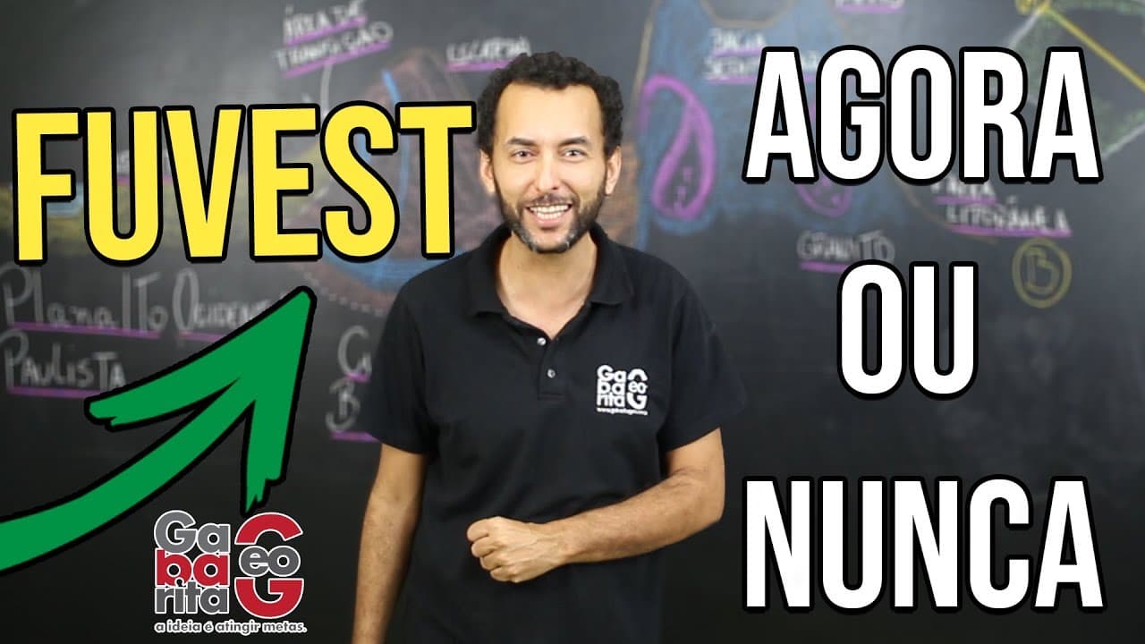 Thumbnail: REVISÃO FUVEST 2024 | GEOGRAFIA | JEANGRAFIA