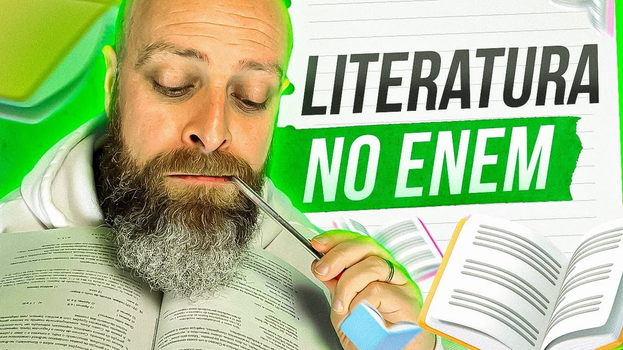 Thumbnail: Literatura no Enem [Professor Noslen] #professornoslen #enem