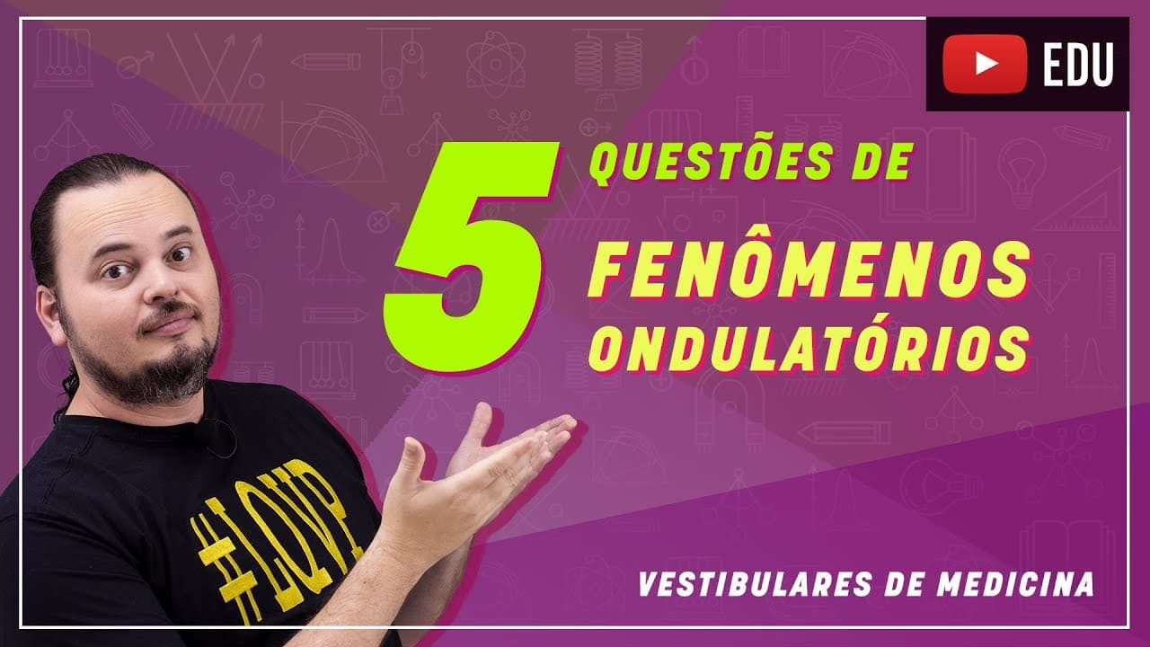 Thumbnail: Ondas | Fenômenos Ondulatórios | Questões Resolvidas | MED 052