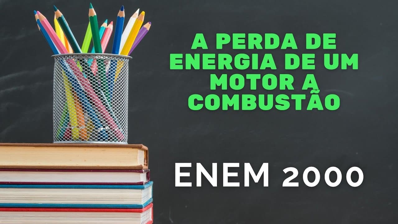 Thumbnail: ENEM 2000 - A perda de energia em um motor a combustão