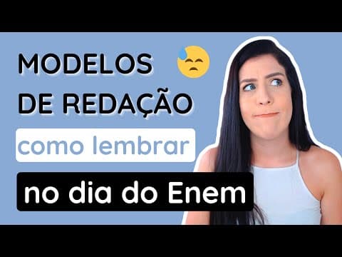 Thumbnail da aula: E se eu não lembrar os modelos na hora da prova?