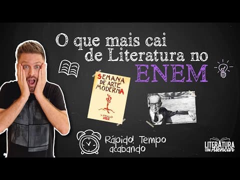 Thumbnail da aula: O QUE MAIS CAI DE LITERATURA NO ENEM