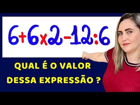 Thumbnail da aula: 😱 VOCÊ CONSEGUE ACERTAR ESSA QUESTÃO ?? Matemática básica todo dia.📚🚀
