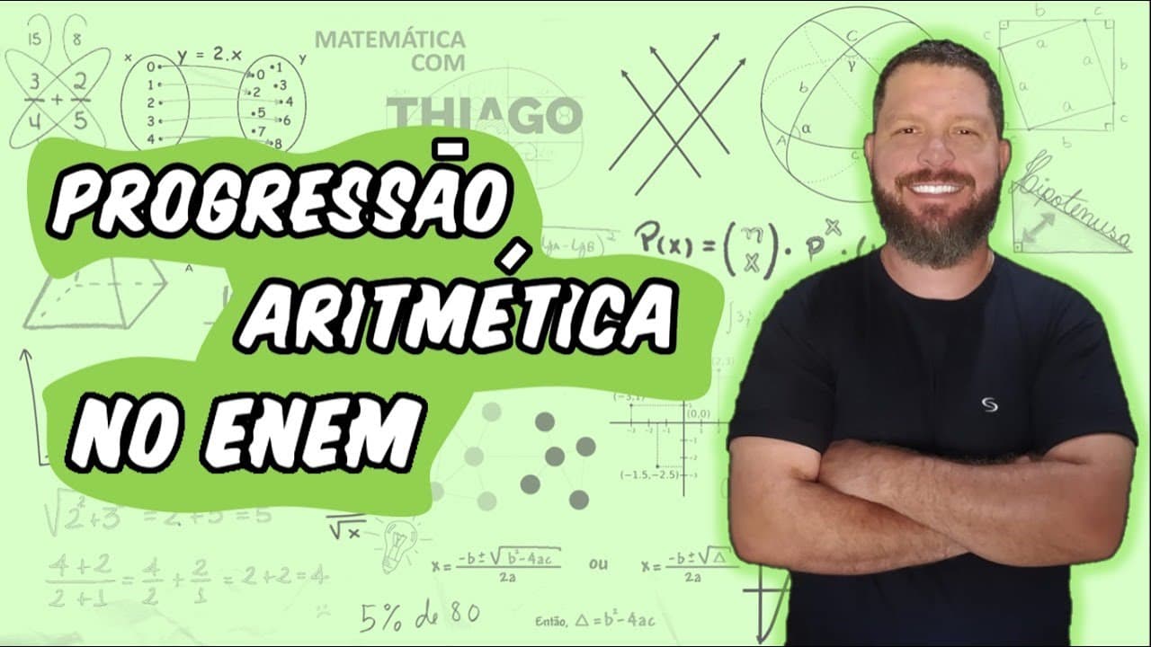 Thumbnail: PROGRESSÃO ARITMÉTICA DA VUNESP/UNESP 2009 #01