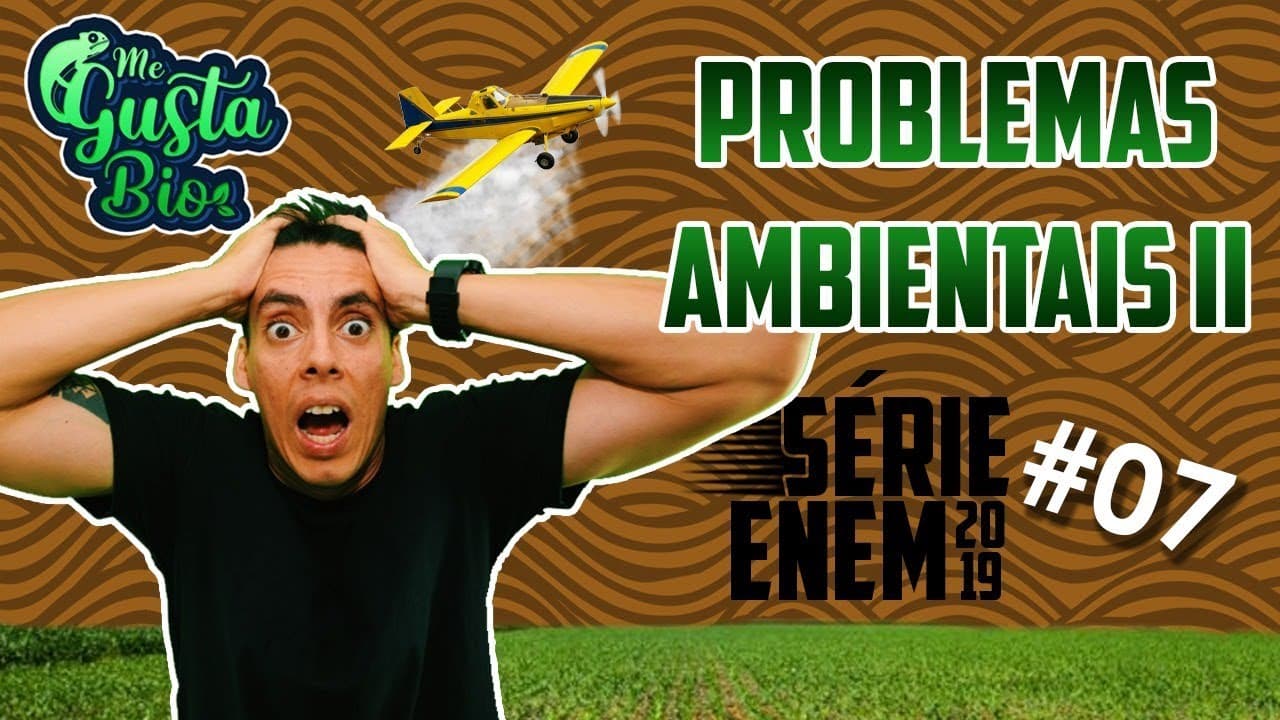 Thumbnail: Aula #07 Problemas ambientais II | Professor Gustavo Schmidt