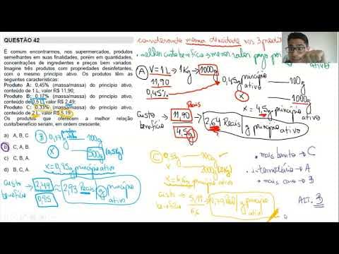 Thumbnail da aula: UNICAMP-2021 - Resolução das Questões de Química do 1° dia (Exatas e Tecnológicas / Humanas e Artes)
