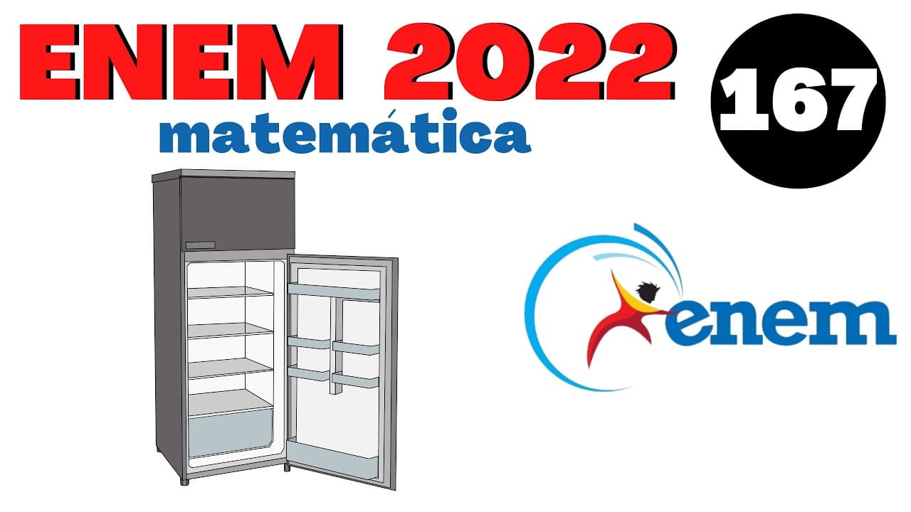 Thumbnail: ENEM 2022 | Caderno Azul | Questão 167 | Em uma loja, o preço promocional de uma geladeira