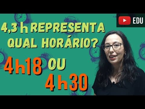 Thumbnail da aula: Medidas de Tempo - Professora Angela
