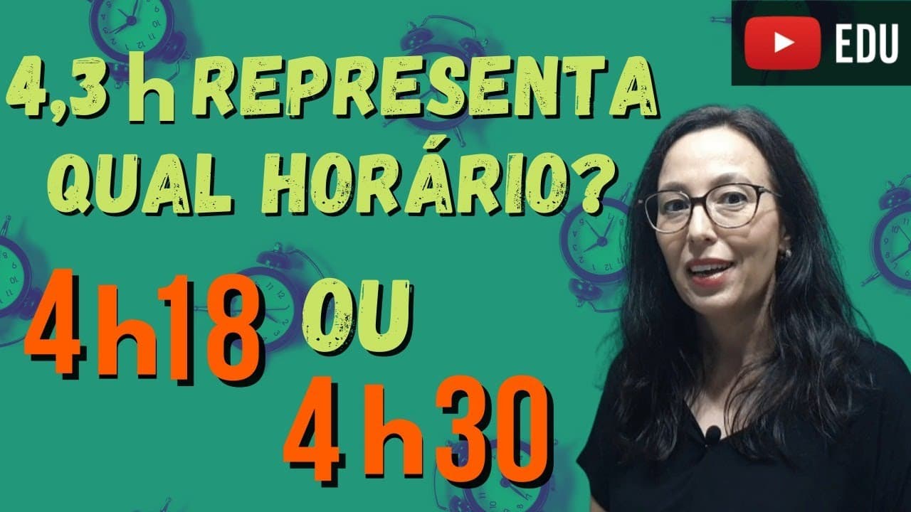 Thumbnail: Medidas de Tempo - Professora Angela