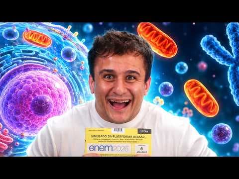 Thumbnail da aula: TUDO DE CITOLOGIA PARA O ENEM 2026 | DIDÁTICA MÁGICA