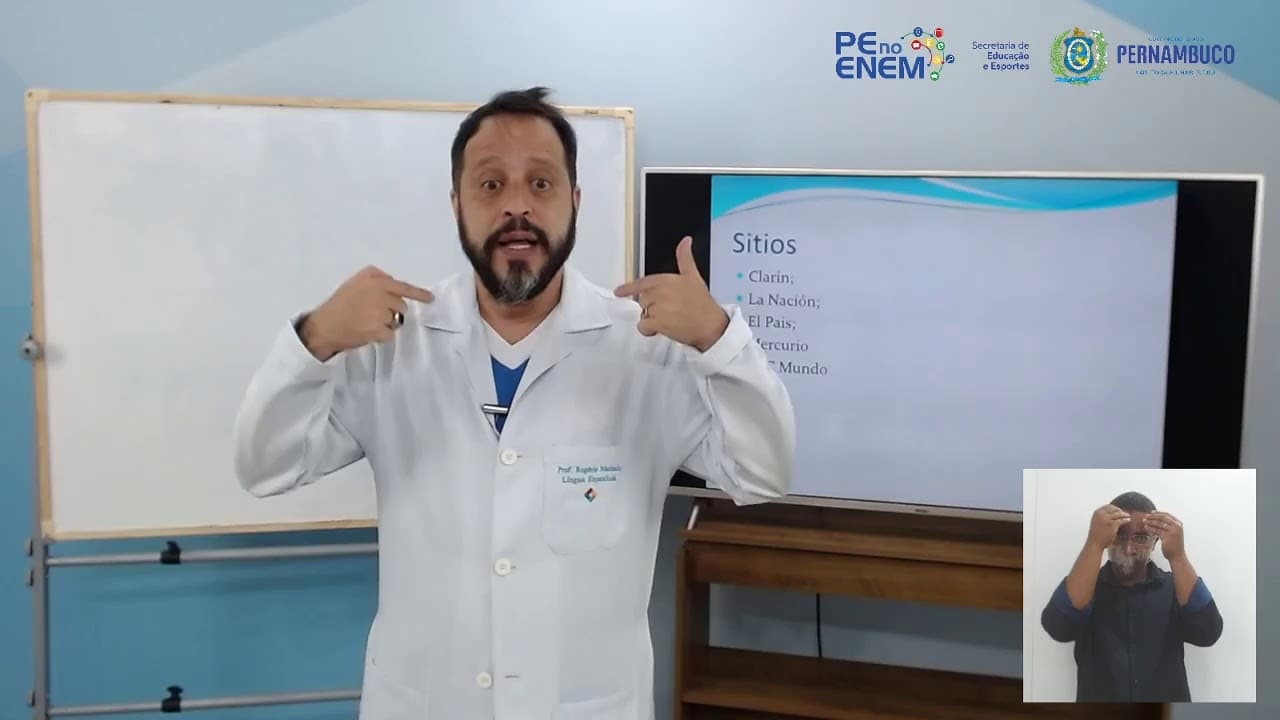Thumbnail: PE no ENEM | Espanhol | Aula 01