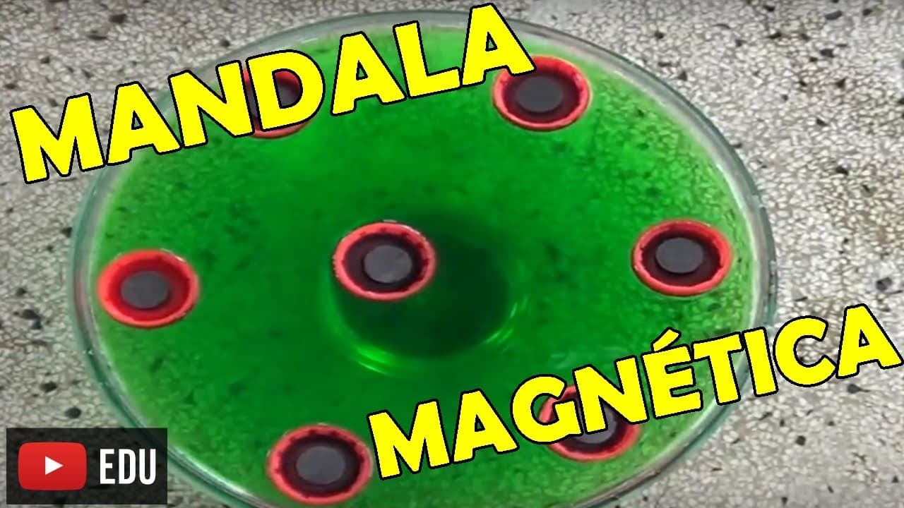 Thumbnail: MANDALA MAGNÉTICA - EXPERIÊNCIA DE FÍSICA - Prof.  Boaro