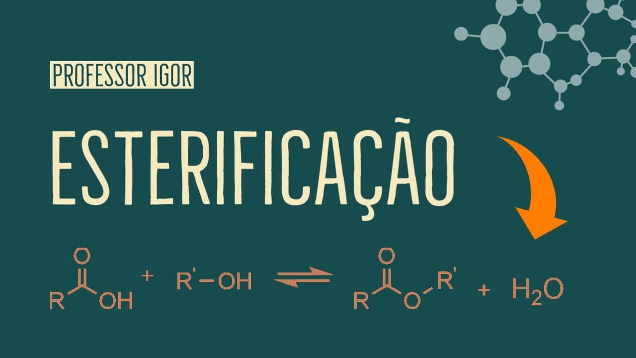 Thumbnail: REAÇÃO DE ESTERIFICAÇÃO | Aula 45