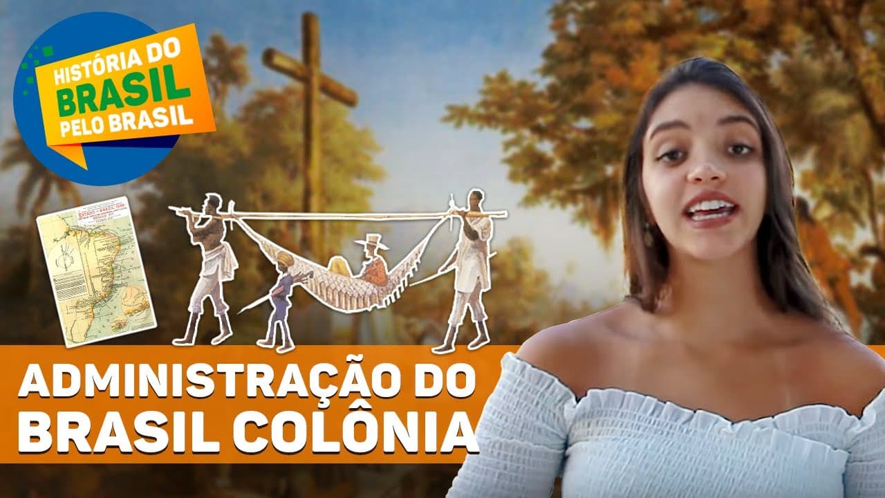 Thumbnail: CAPITANIAS HEREDITÁRIAS E BRASIL COLÔNIA - HISTÓRIA DO BRASIL PELO BRASIL (Ep. 2) - Débora Aladim