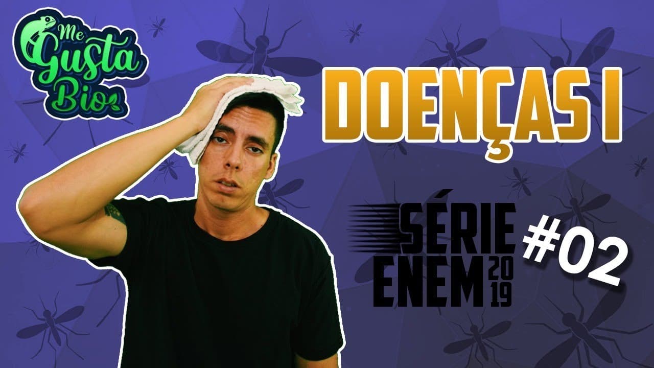 Thumbnail: Aula #02 Doenças ENEM parte 1 | Professor Gustavo Schmidt