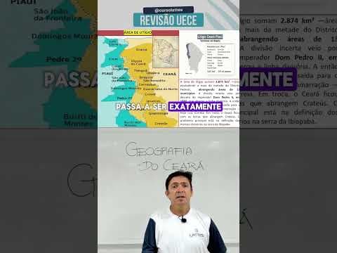Thumbnail da aula: revisão de geografia para Uece com professor Adriano