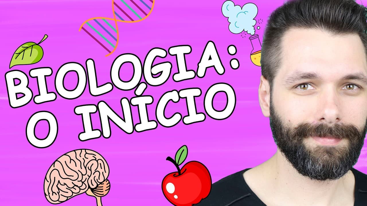 Thumbnail: Por onde COMEÇAR a estudar BIOLOGIA - O que você precisa saber? | Biologia com Samuel Cunha