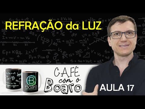 Thumbnail da aula: REFRAÇÃO DA LUZ - Óptica - EXERCÍCIOS para REVISÃO de FÍSICA - EXC017
