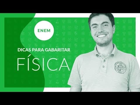 Thumbnail da aula: O QUE MAIS CAI DE FÍSICA NO ENEM? ★ Spoiler do Enem