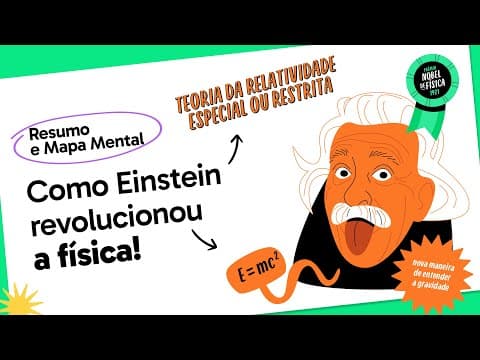 Thumbnail da aula: Albert Einstein: Vida, Teorias e Impacto na Física Moderna | Física para o Enem