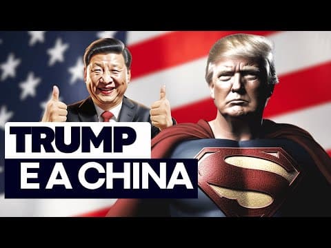 Thumbnail da aula: TRUMP decreta o FIM da CHINA | Geopolítica |