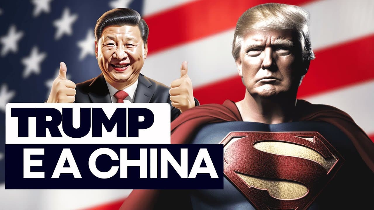 Thumbnail: TRUMP decreta o FIM da CHINA | Geopolítica |