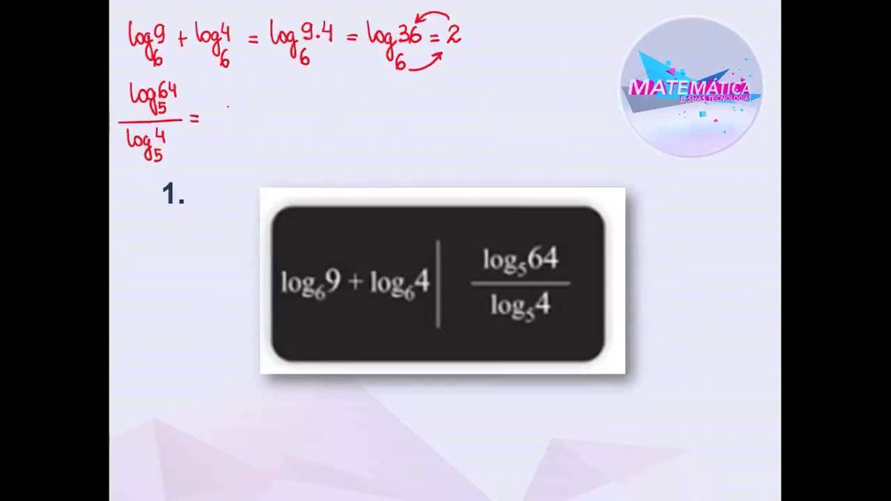 Thumbnail: Matemática: Logaritmo - ENEM